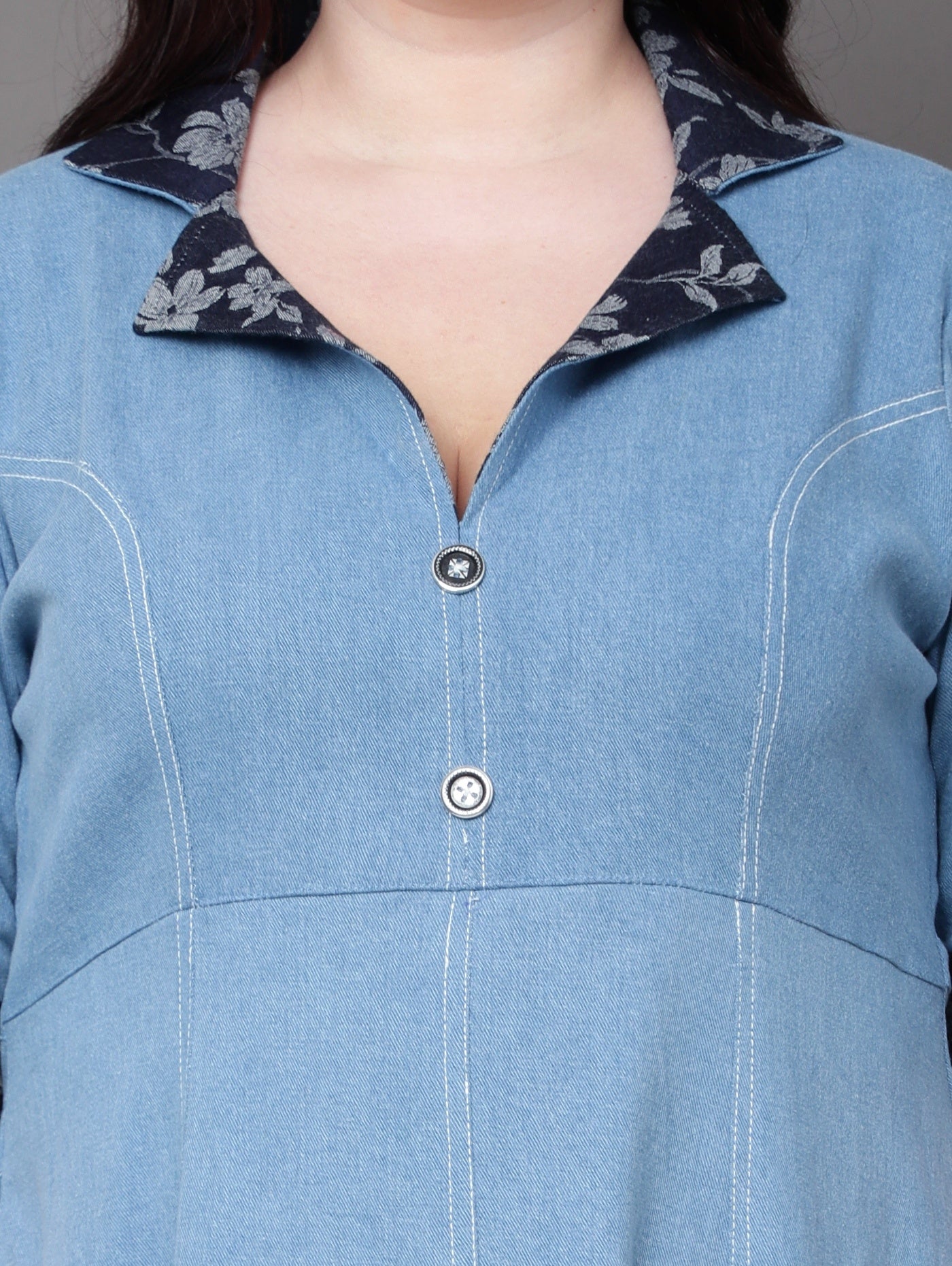 Botanic Denim Dress