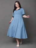Botanic Denim Dress