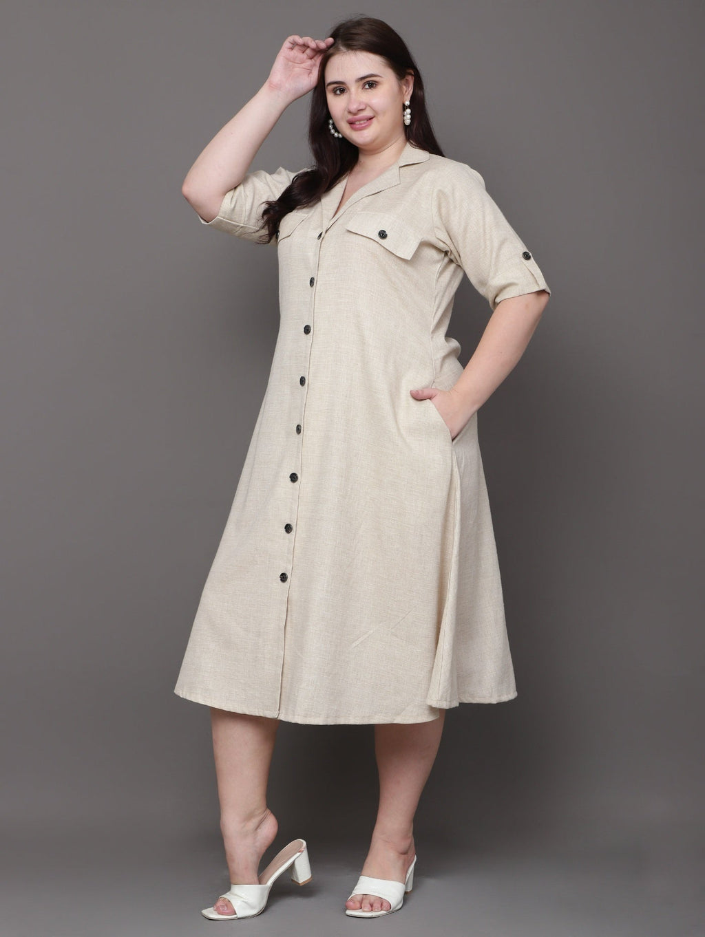 Maison Linen Dress