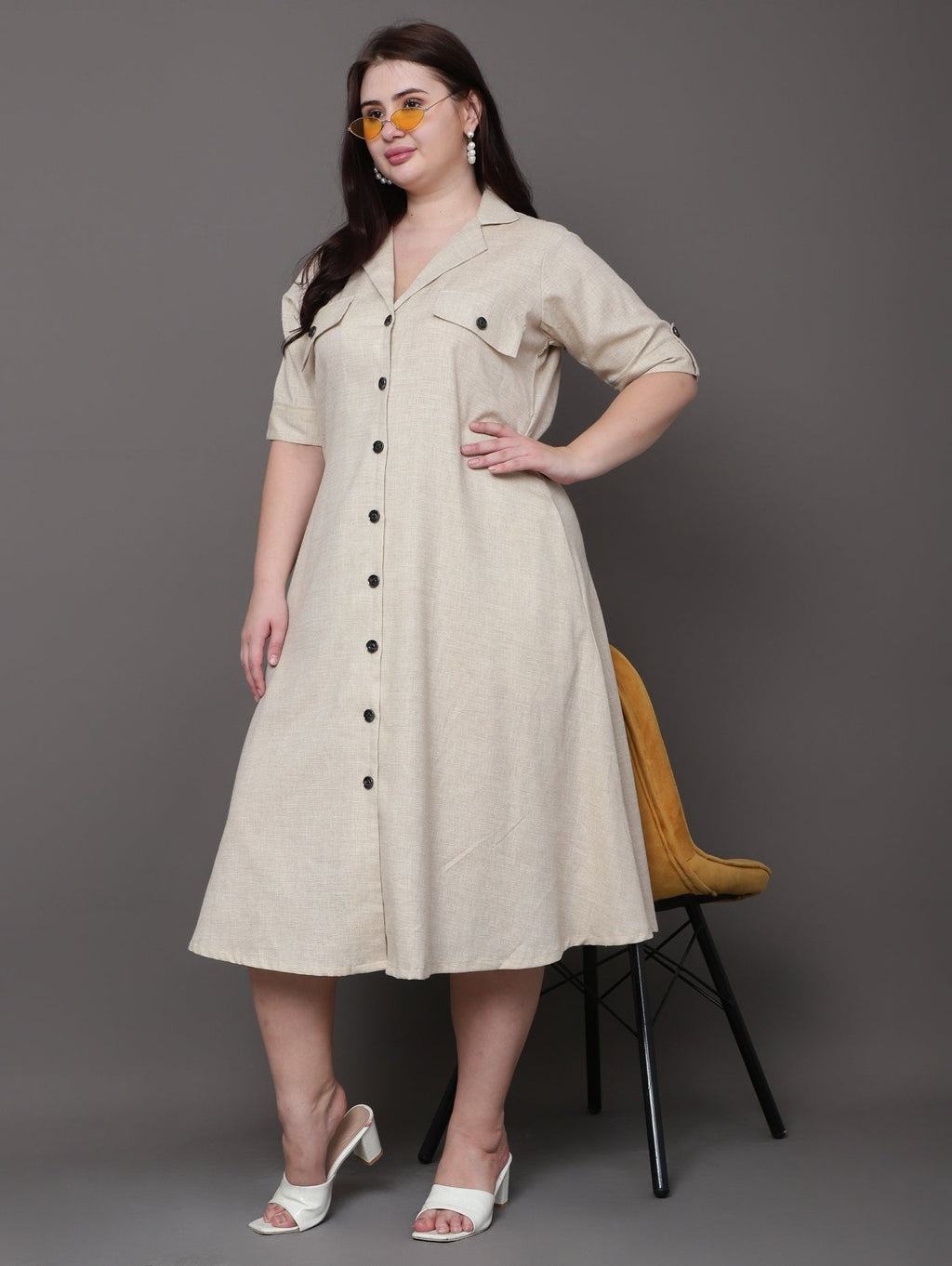 Maison Linen Dress