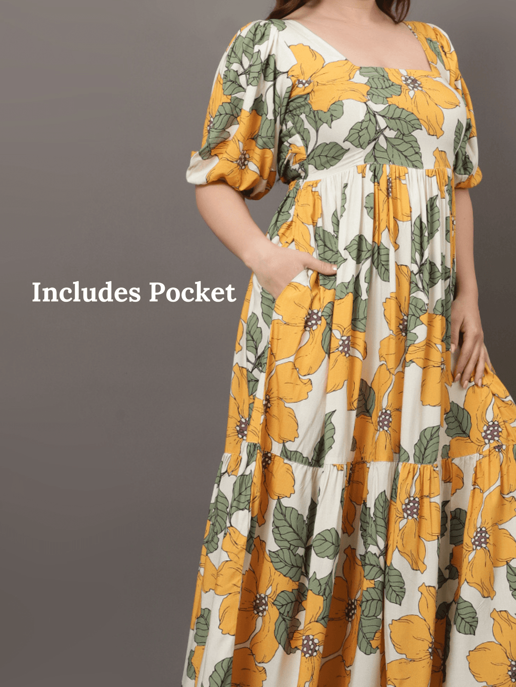 Golden Forest Dress