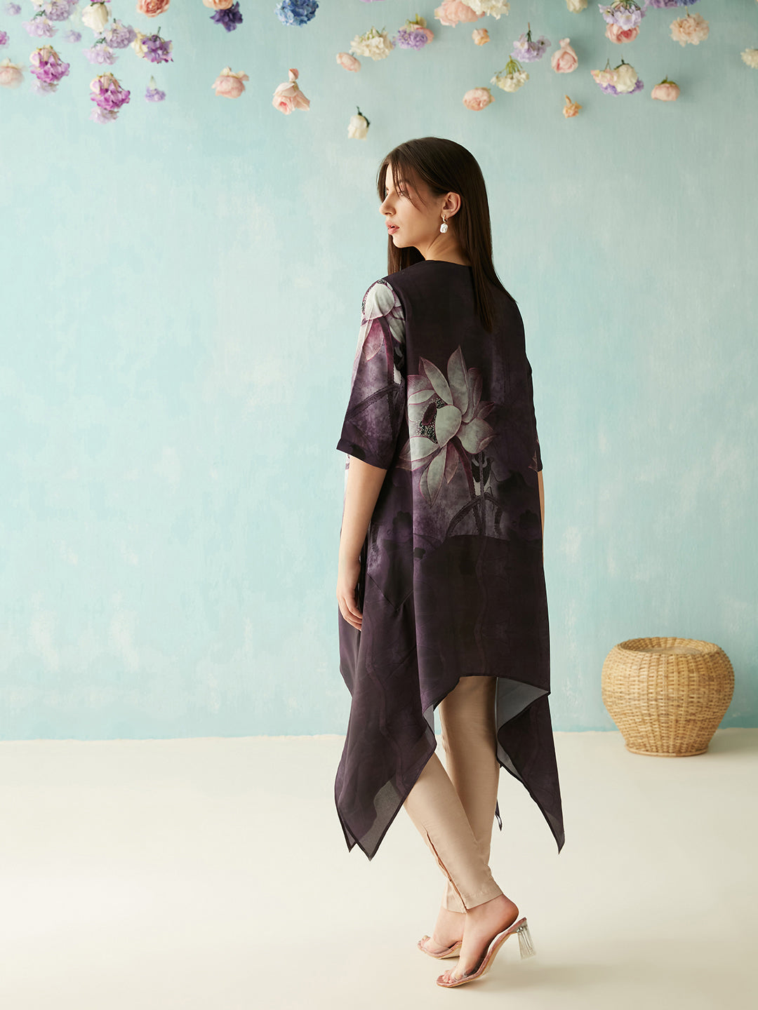 PURPLE BOTANY VIP TUNIC