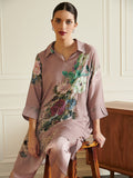 DUSTY PURPLE FLORENCE AARIA TUNIC