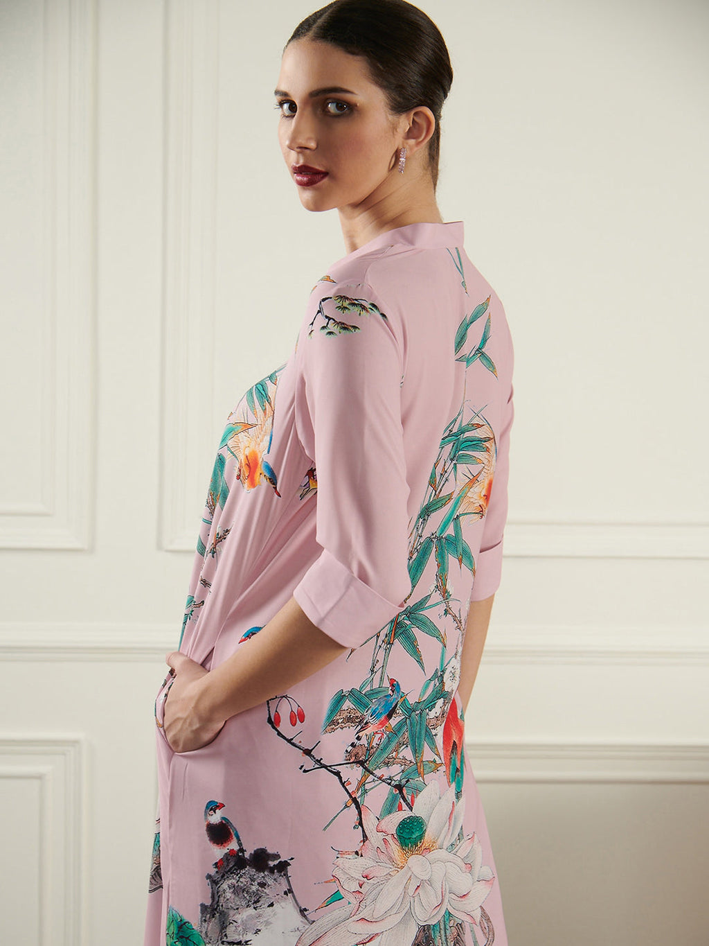 BLUSH NESTLE VALE TUNIC