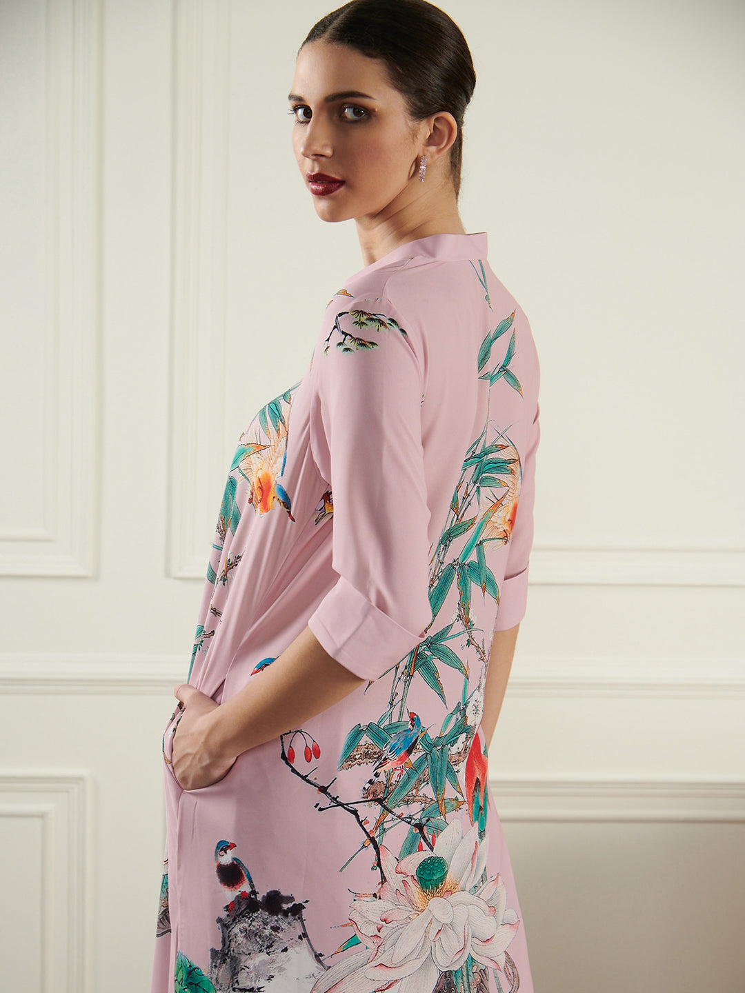 BLUSH NESTLE VALE TUNIC