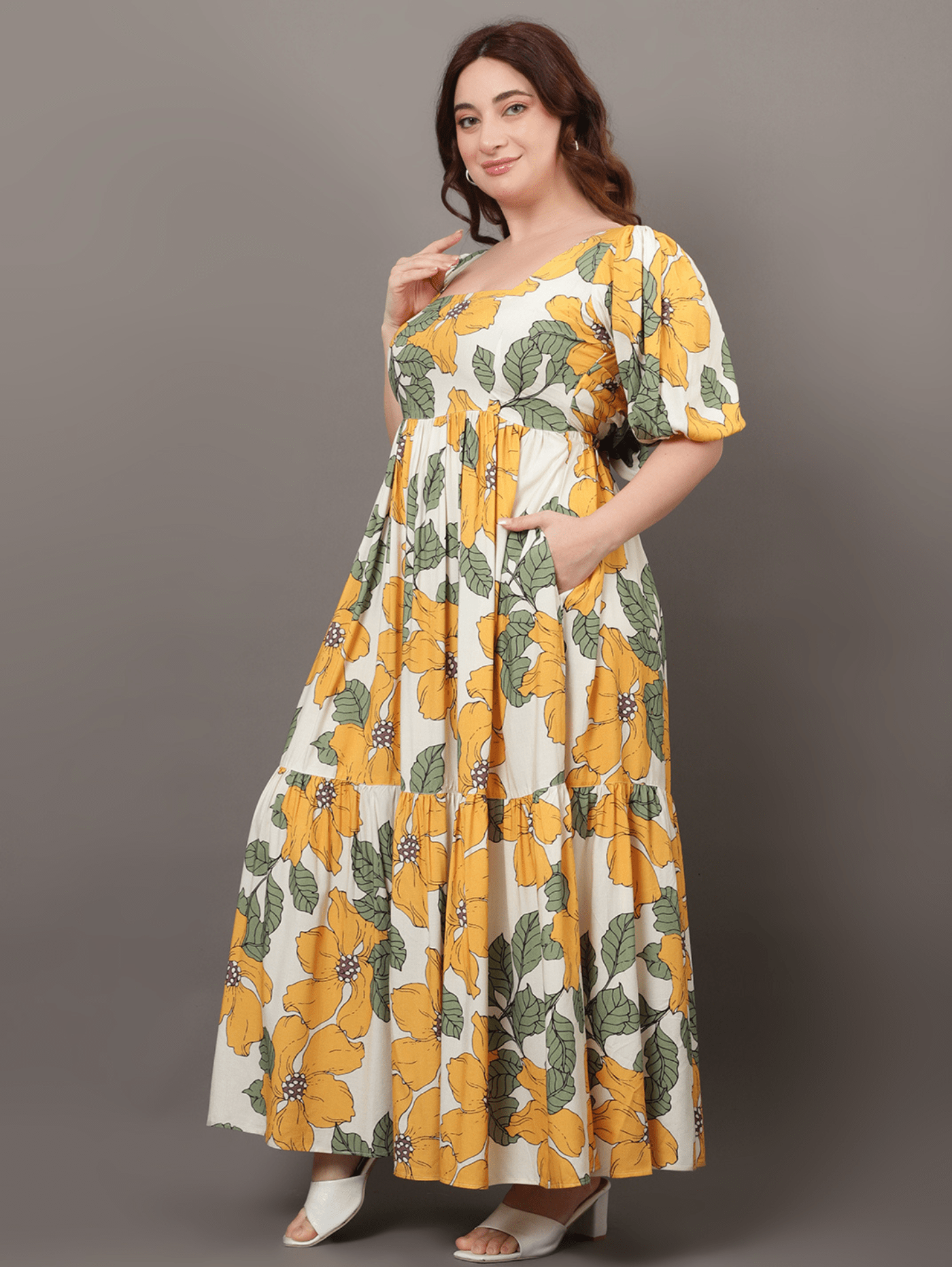 Golden Forest Dress