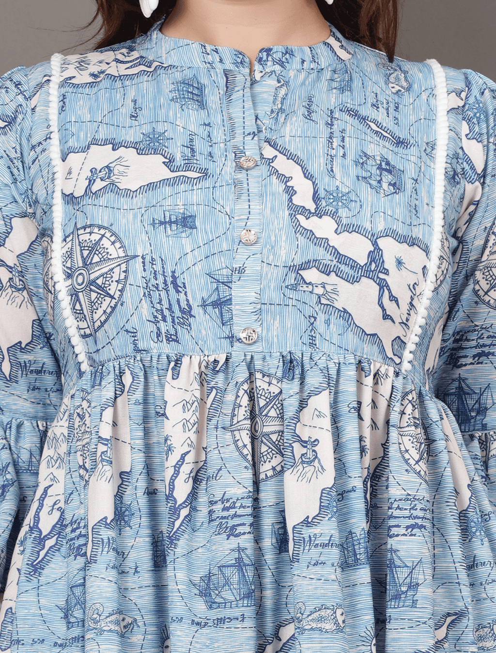 Oceanic Dust Dress