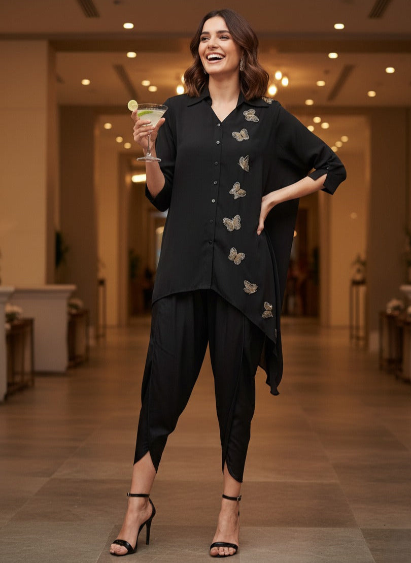 BLACK ACE TUNIC