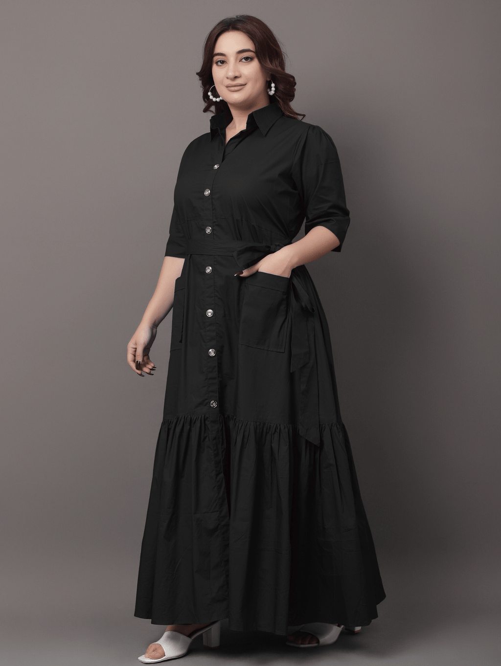 Black Preppy Dress