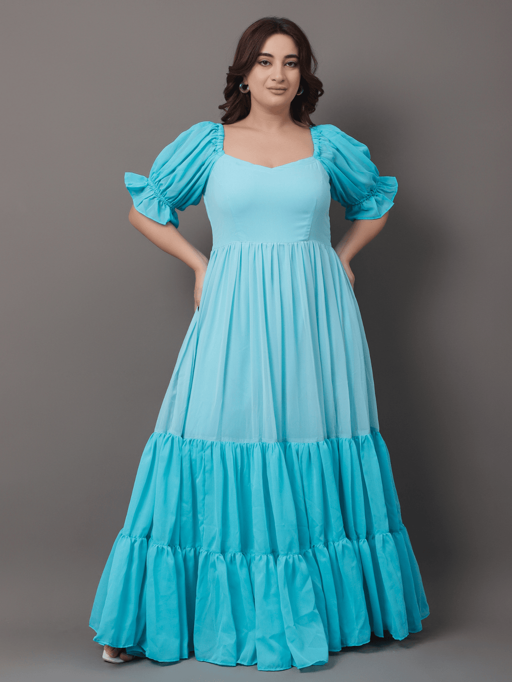 Nebula Georgette Dress