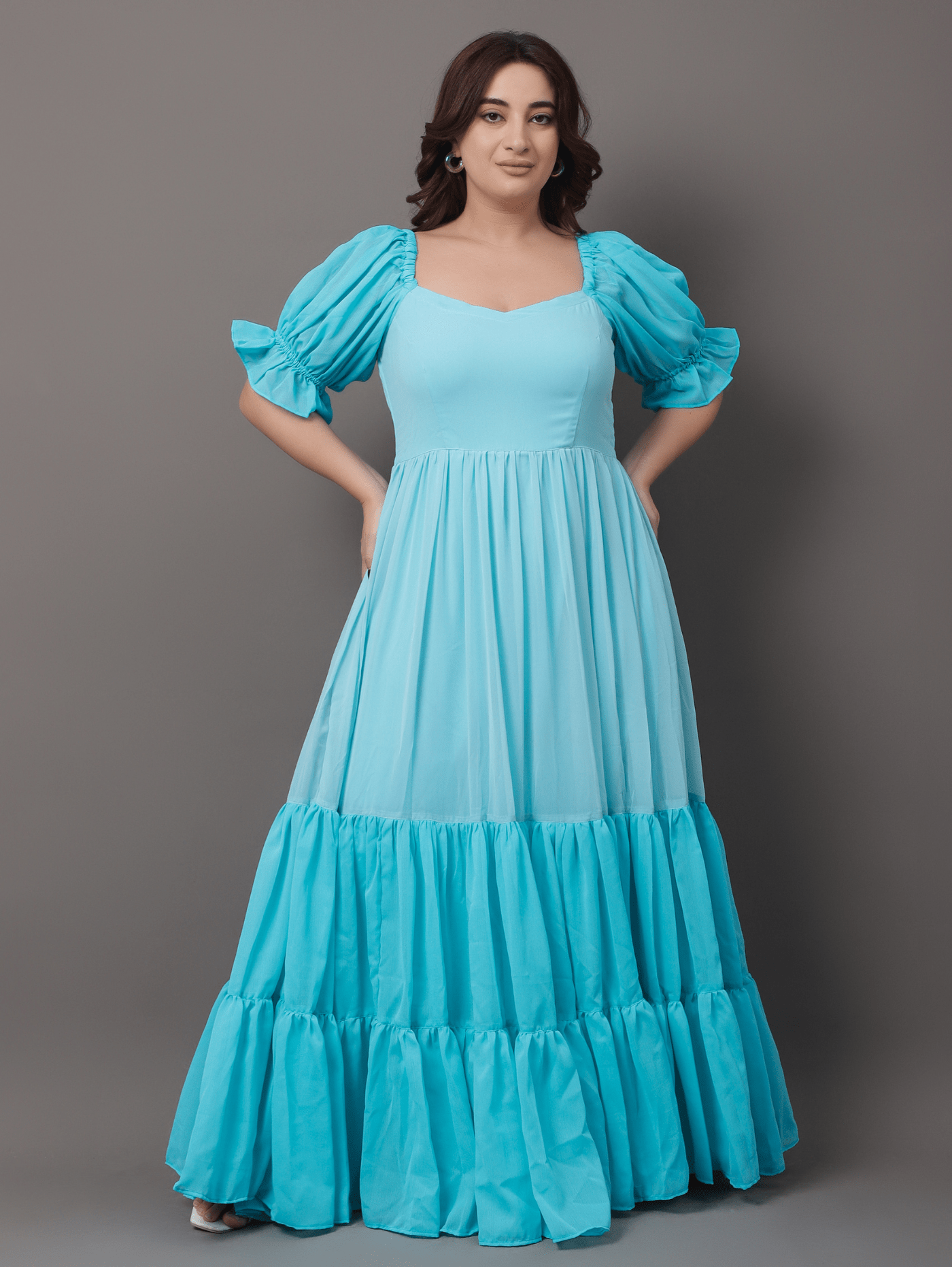 Nebula Georgette Dress