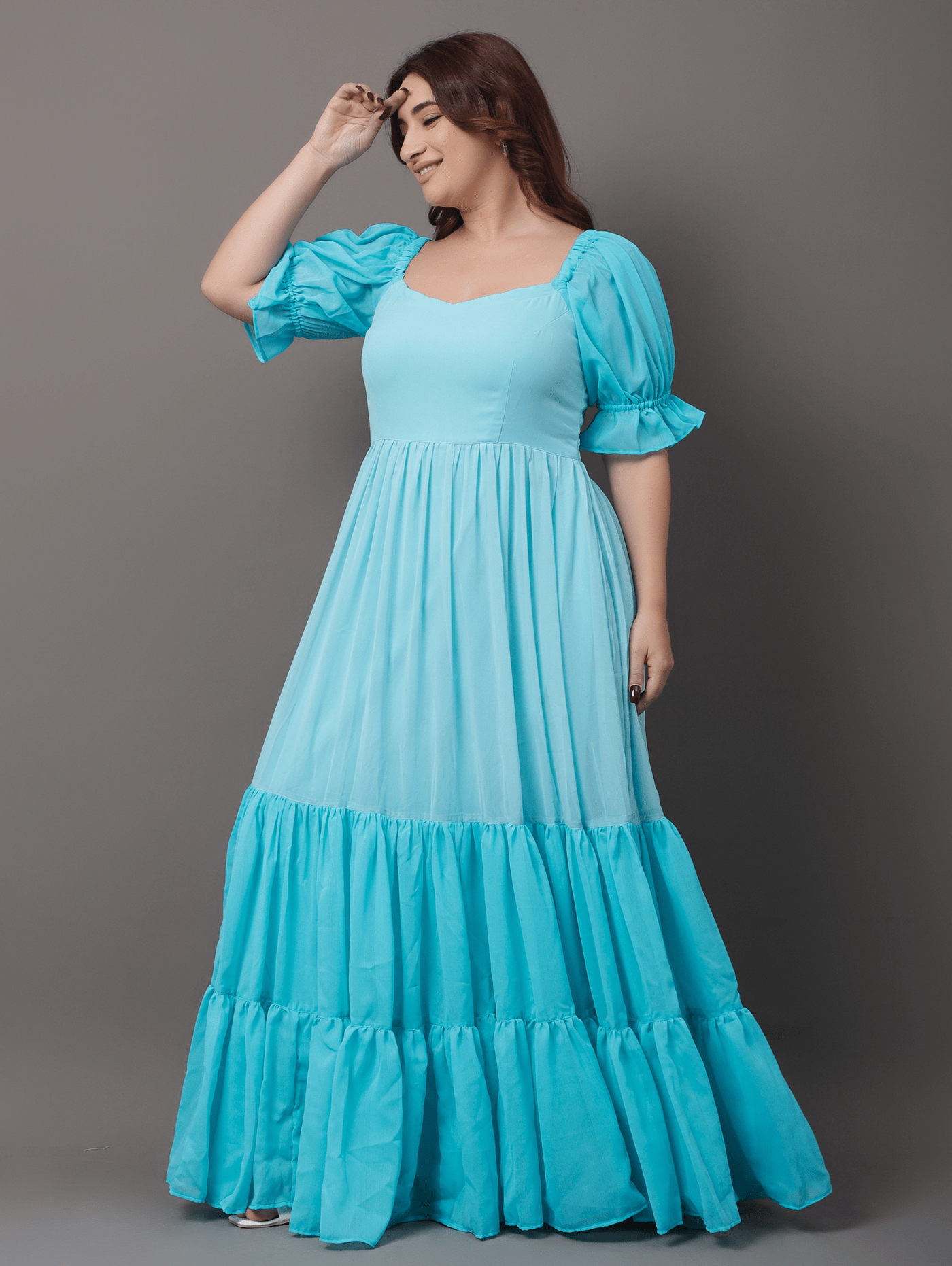 Nebula Georgette Dress