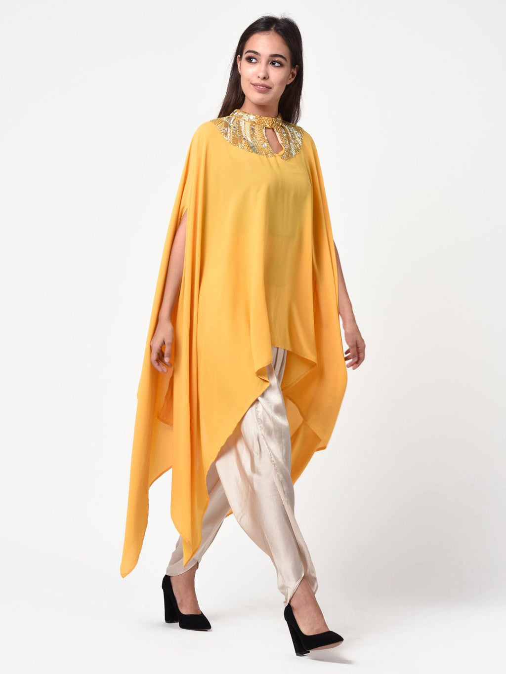 MUSTARD CLEOPATRA TUNIC