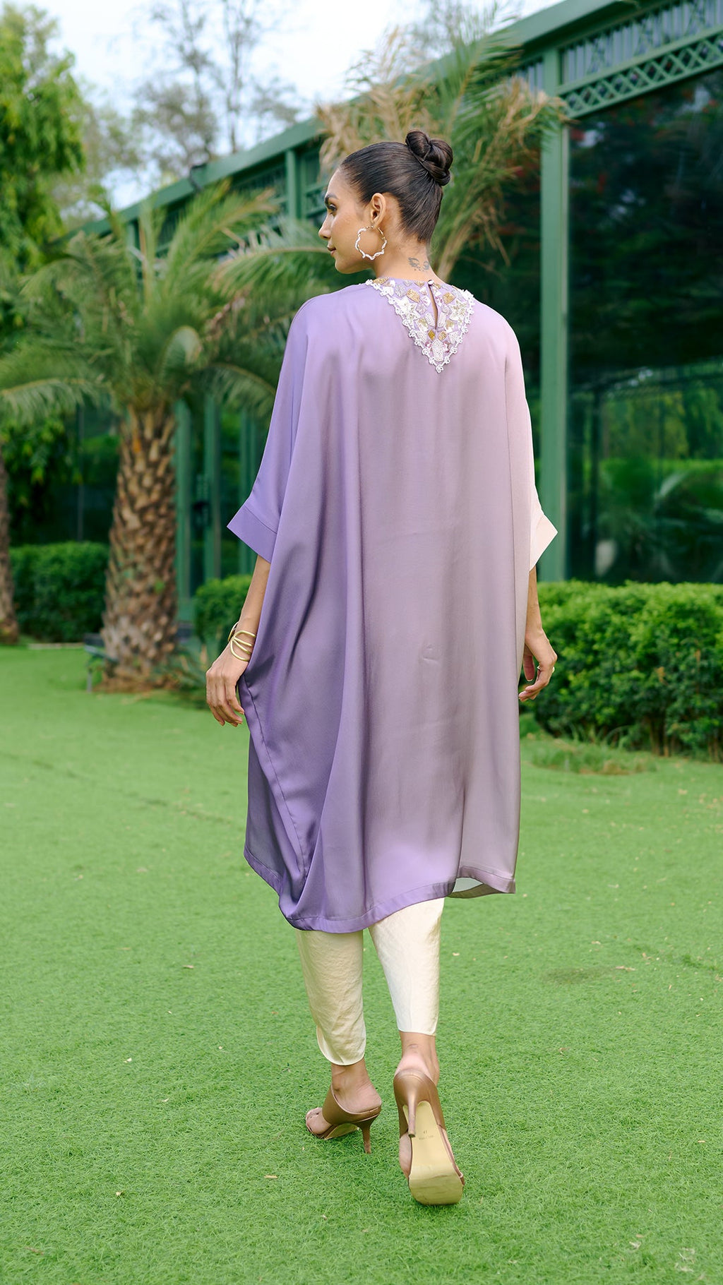 LAVENDER OMBRE ANORA TUNIC