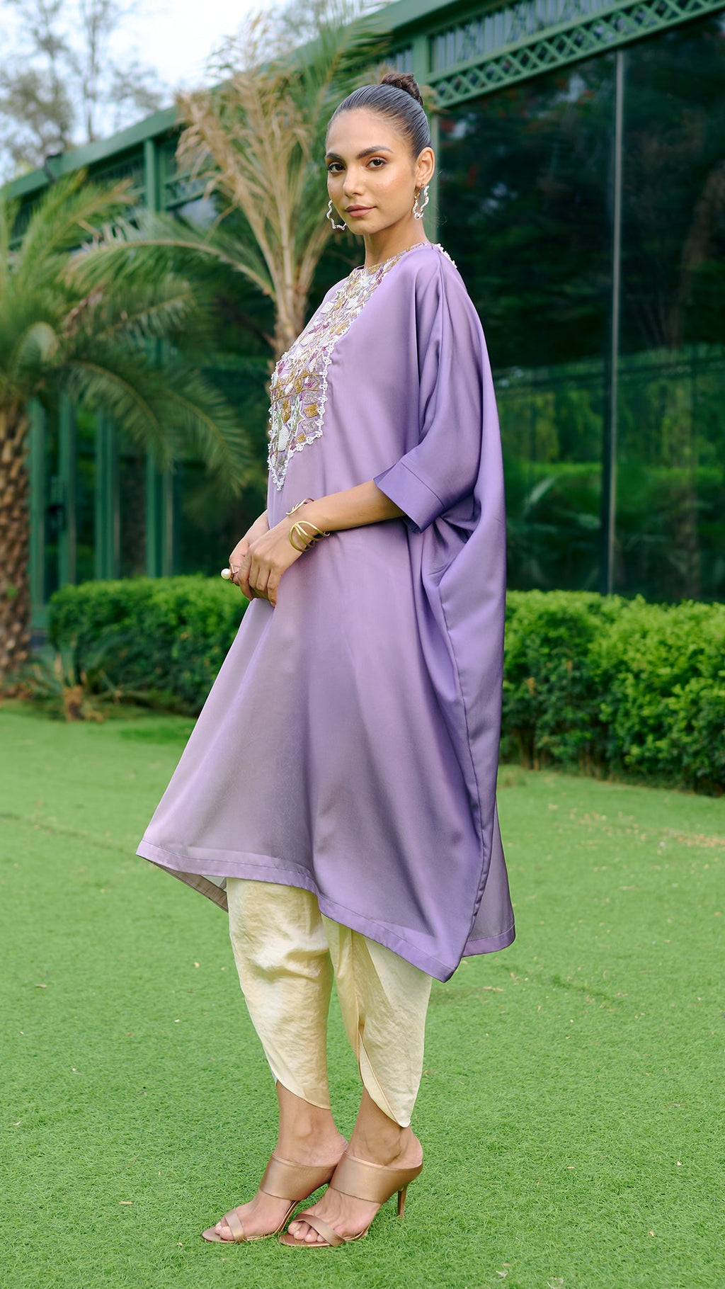 LAVENDER OMBRE ANORA TUNIC