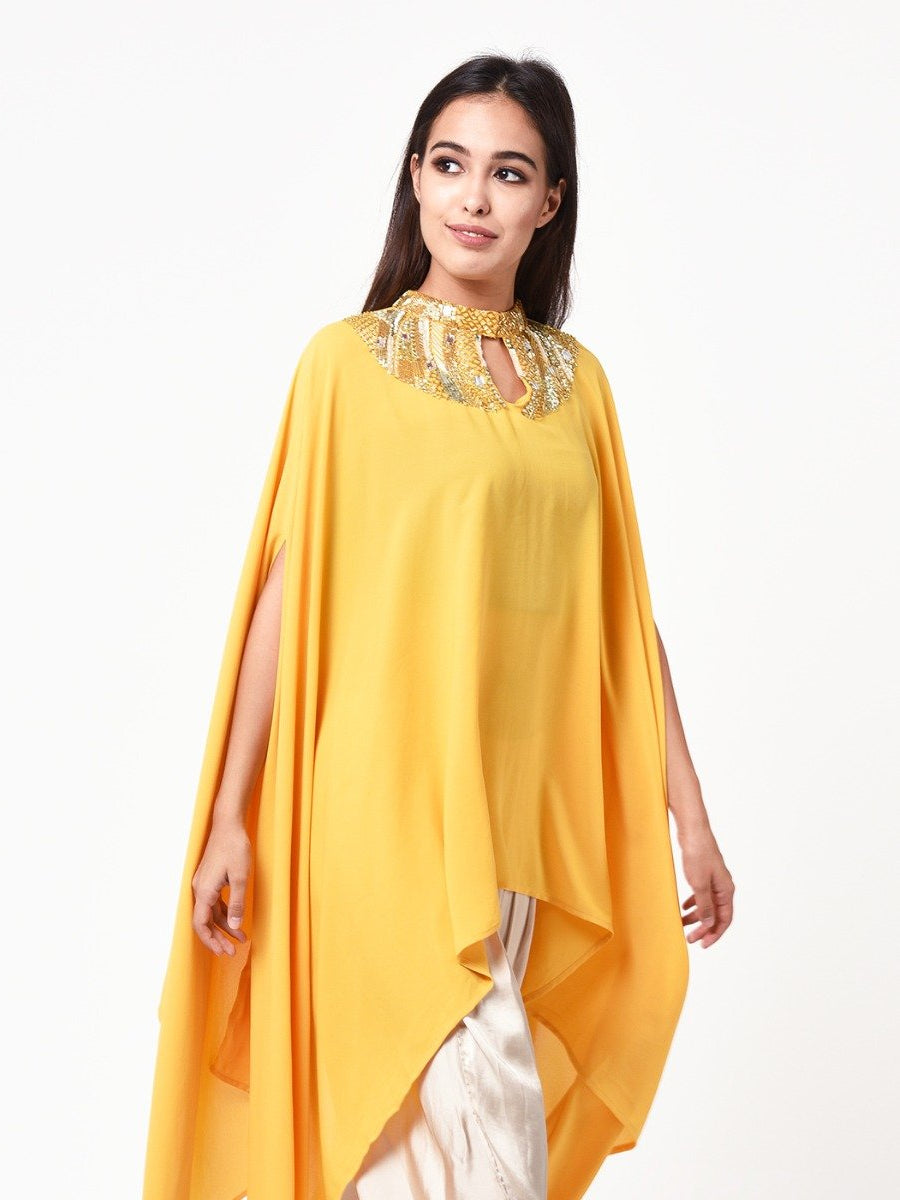 MUSTARD CLEOPATRA TUNIC