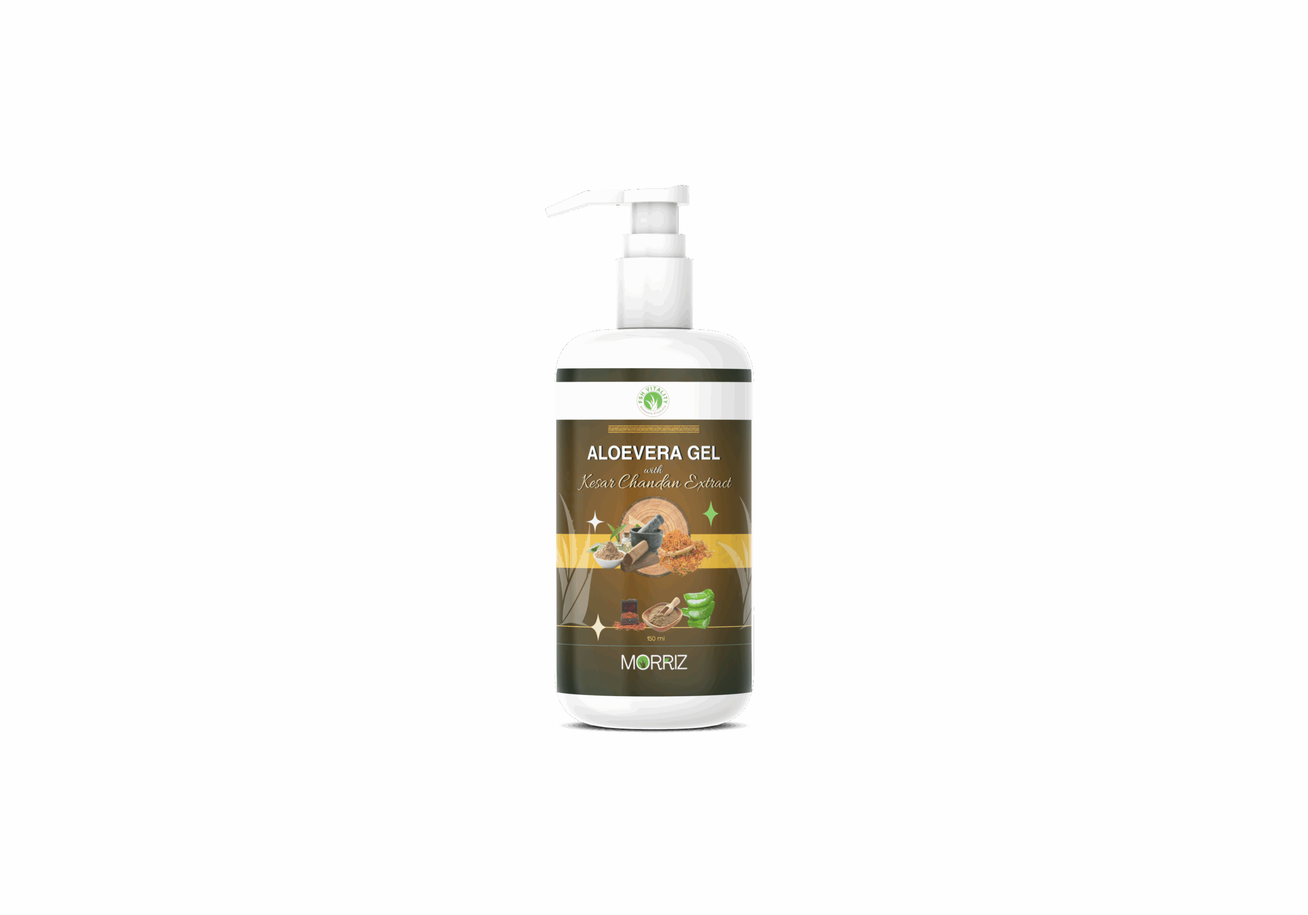 Aloe Vera Gel with Kesar and Chandan Extract