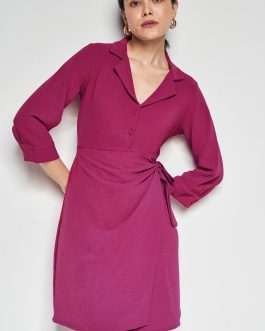 Star Stuck Wrap Dress