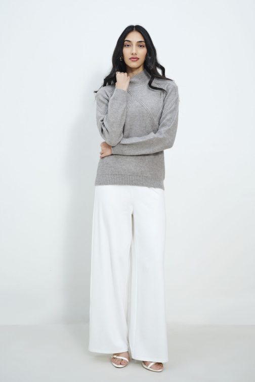 Serene Grey Sweater