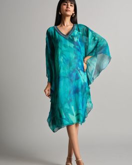 Floating Blues Dress