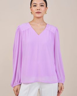 White Solid Curved Top