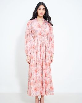 Rose Glow Maxi Dress