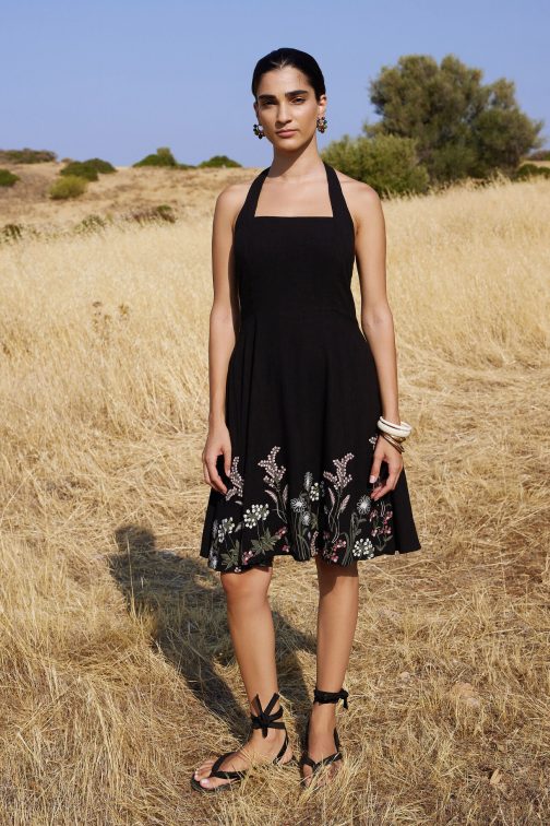 Floria Embroidered Dress