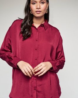 Scarlet Solid Top