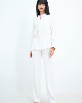 White Petals Shirt