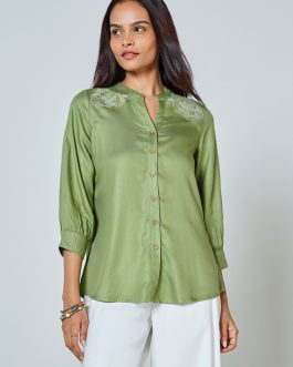 Teresa Embroidered Shirt