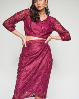 Merlot Mystique Co-ords Set