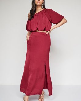 Waterfall Skirt Set