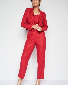 Ruby Solid Co-ords Set